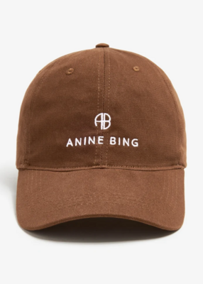 ANINE BING Gorra de béisbol Jeremy marrón